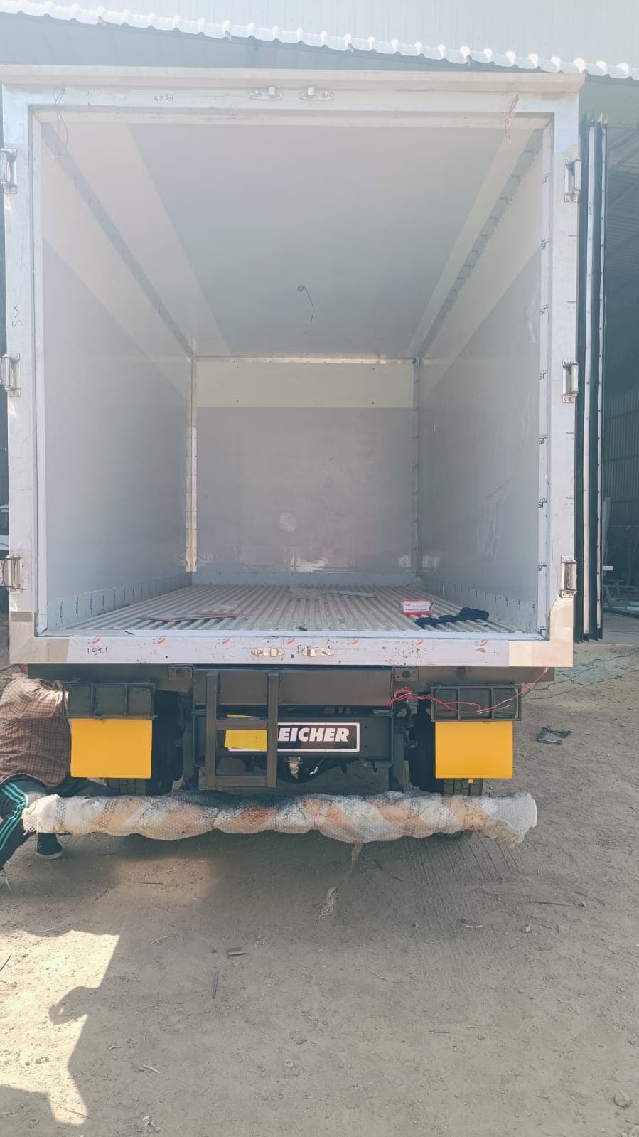 Eicher reefer open container